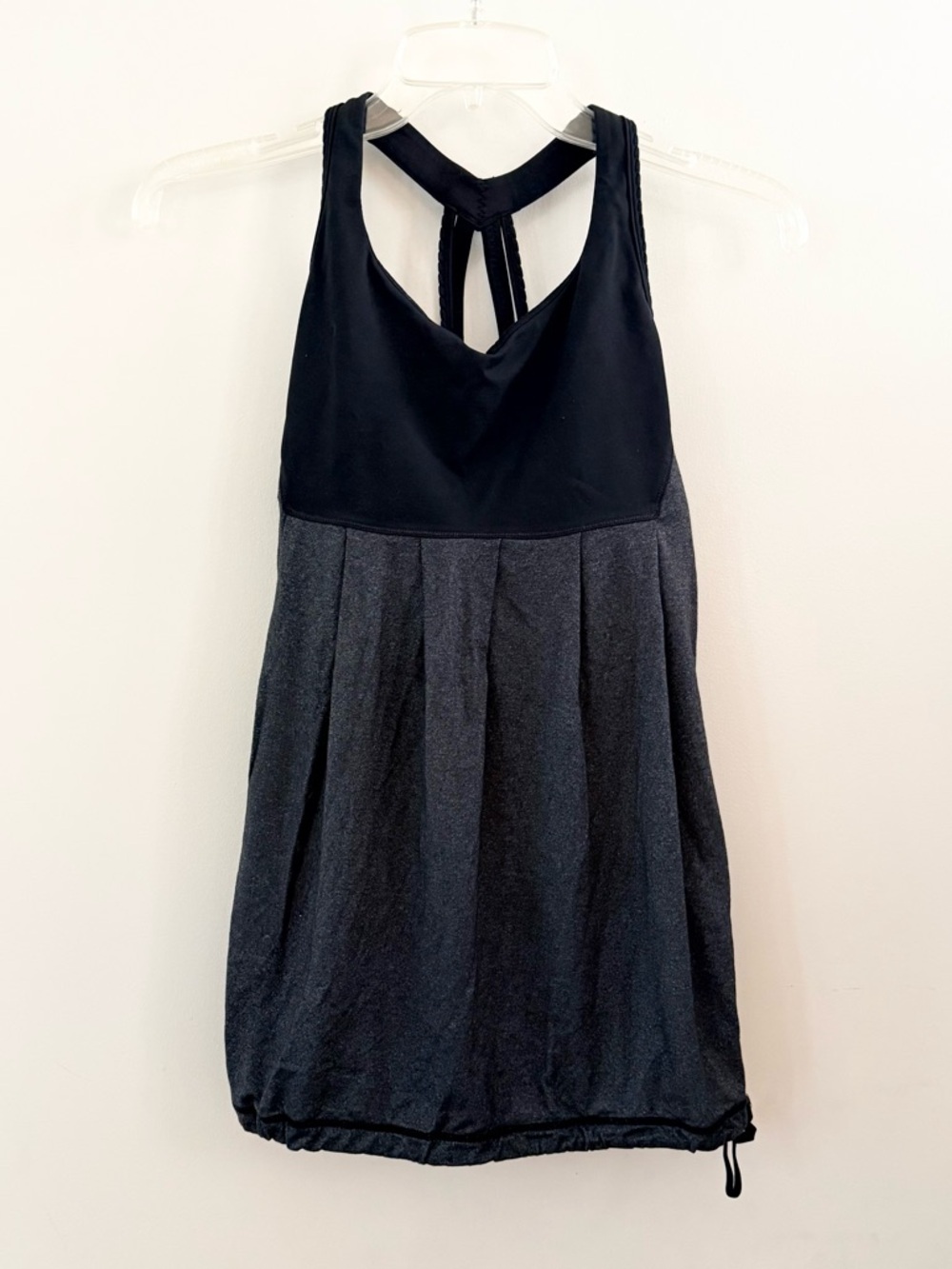 lululemon Elevate Tank Black + Grey